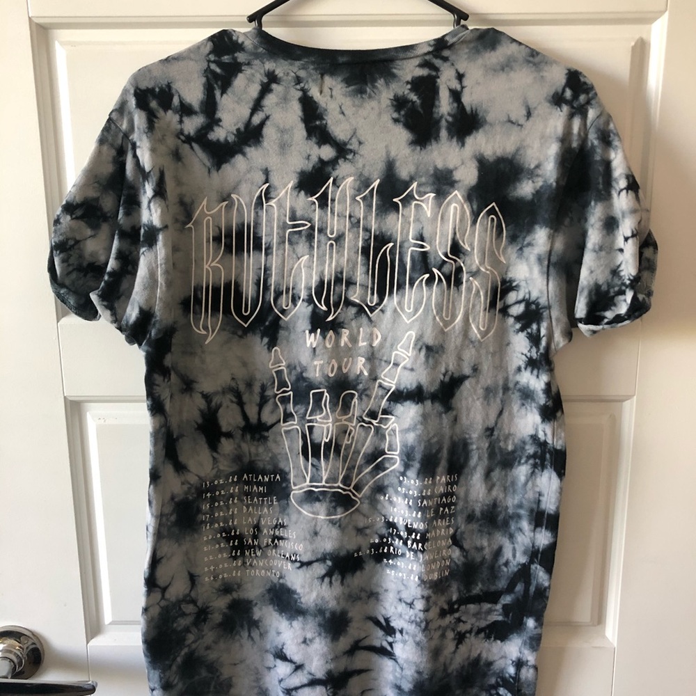 Blue Tie-dye tee shirt
